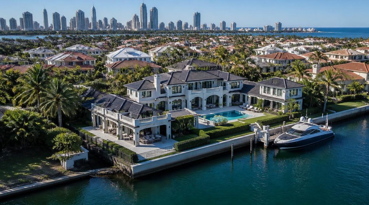 What is the richest suburb in Gold Coast?