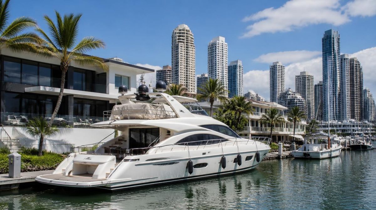 Is the Gold Coast a wealthy area?